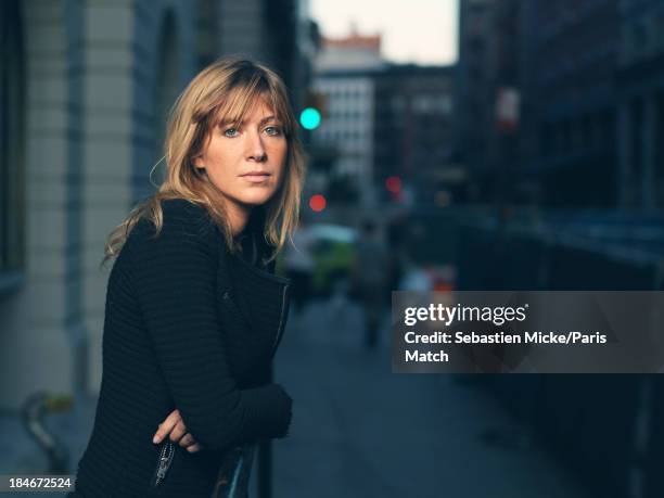 Writer Amanda Sthers is photographed for Paris Match on September 20, 2013 in New York City.