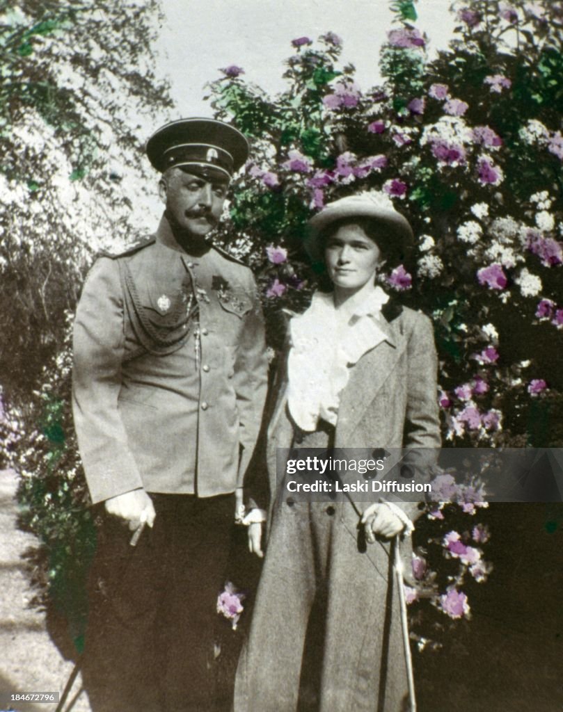 Unique Romanov Family Pictures Coloured By Tsar's Daughters