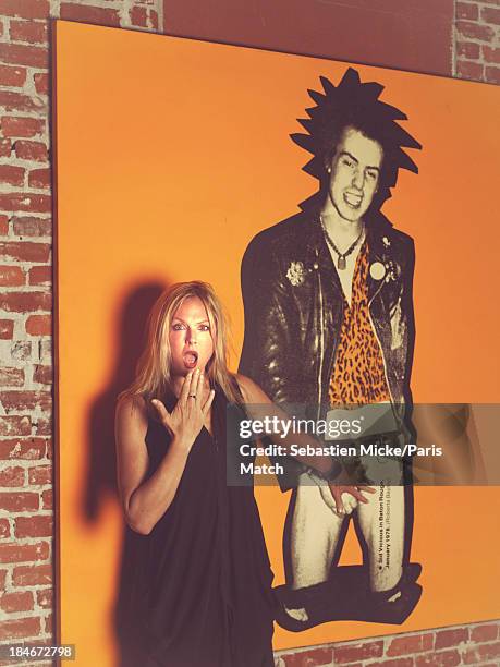 Storm Large of indie band Pink Martini is photographed for Paris Match on August 1, 2013 in Portland, Arkansas.