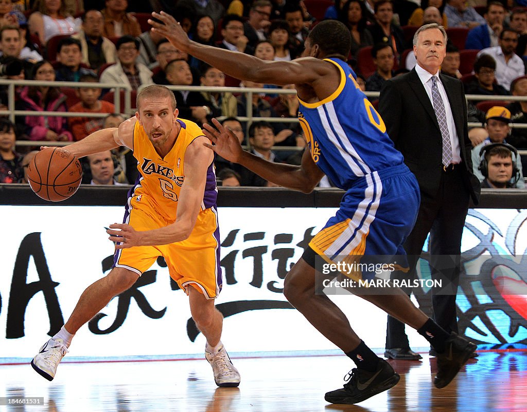 BASKET-CHN-LAKERS-WARRIORS