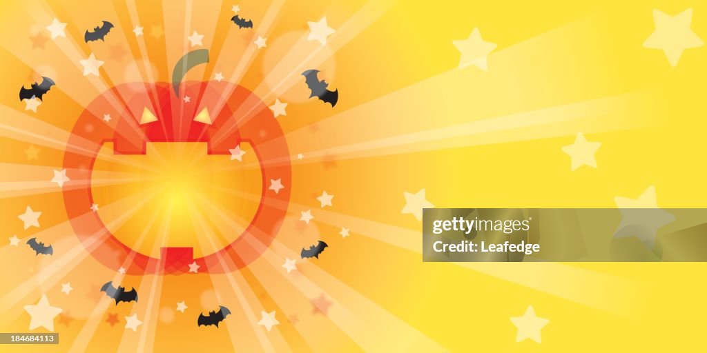 Happy halloween pumpkin