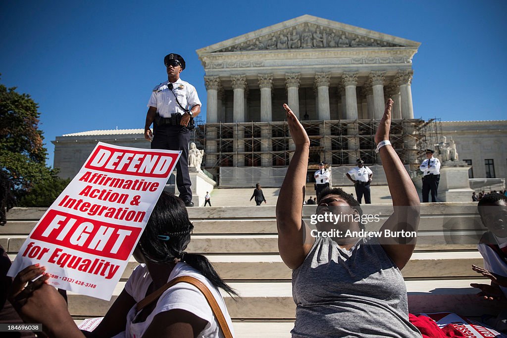 U.S. Supreme Court Hears Arguments Over Michigan Affirmative Action Ban