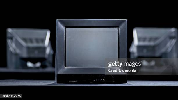 テレビのクローズアップ - アナログ ストックフォトと画像