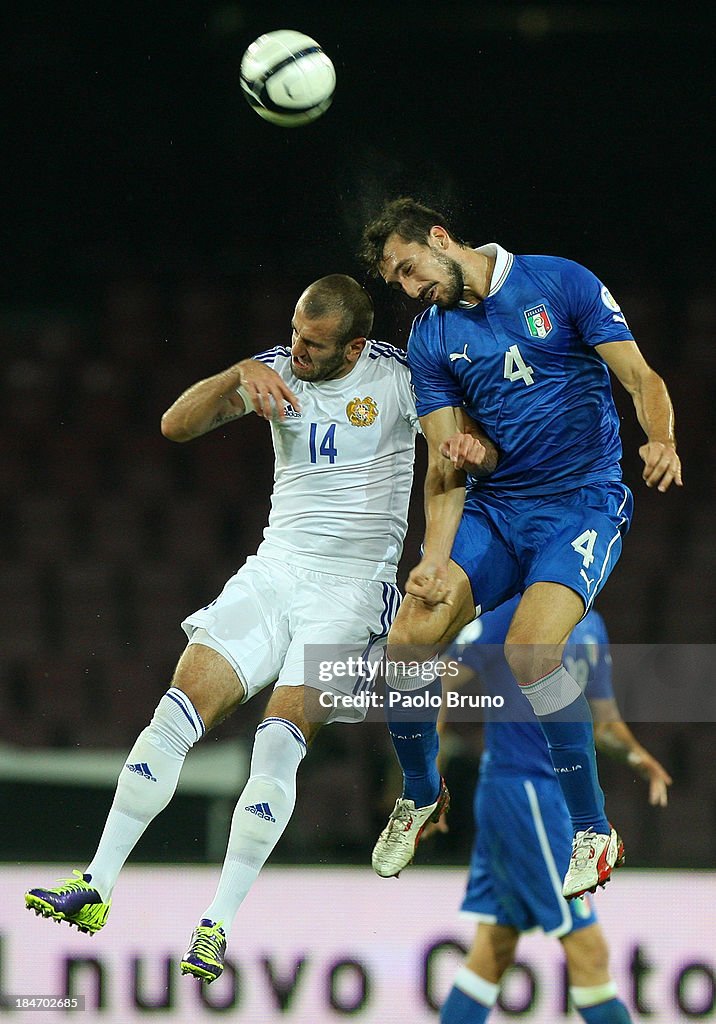 Italy v Armenia - FIFA 2014 World Cup Qualifier