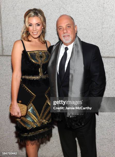 Alexis Roderick and Billy Joel attend the Elton John AIDS Foundation's 12th Annual An Enduring Vision Benefit at Cipriani Wall Street on October 15,...