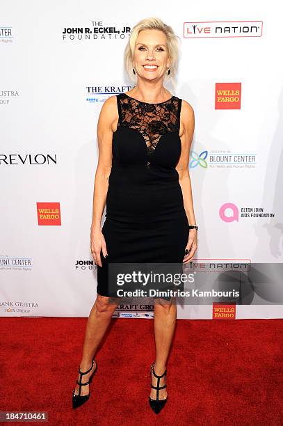 President of MAC Cosmetics Karen Buglisi attends the Elton John AIDS Foundation's 12th Annual An Enduring Vision Benefit at Cipriani Wall Street on...