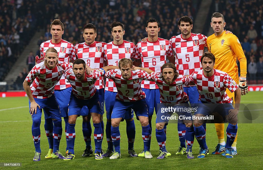 Scotland v Croatia - FIFA 2014 World Cup Qualifier