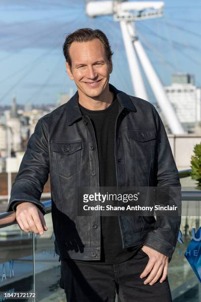 Patrick Wilson attends the "Aquaman" photocall on December 11, 2023 in London, England.