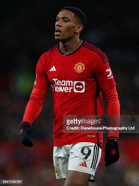 Anthony Martial of Manchester United during the Premier League match between Manchester United and AFC Bournemouth at Old Trafford on December 09,...