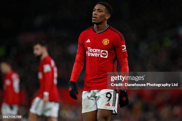 Anthony Martial of Manchester United during the Premier League match between Manchester United and AFC Bournemouth at Old Trafford on December 09,...