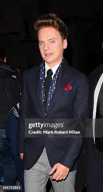Conor Maynard attending the Attitude Magazine Awards on October 15, 2013 in London, England.