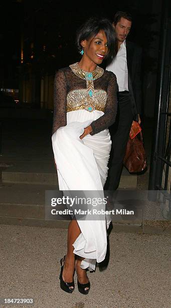 Sinitta attending the Candy Magazine autumn/winter 2013 Launch Party on October 15, 2013 in London, England.
