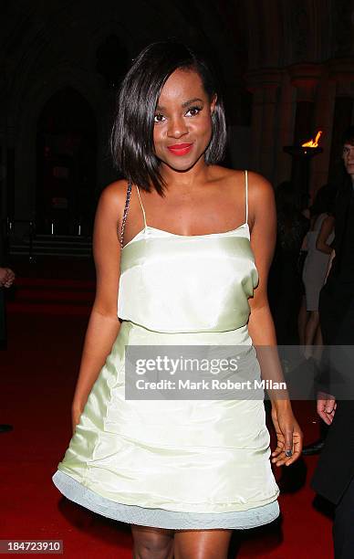 Keisha Buchanan attending the Attitude Magazine Awards on October 15, 2013 in London, England.