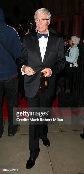 Paul O'Grady attending the Attitude Magazine Awards on October 15, 2013 in London, England.