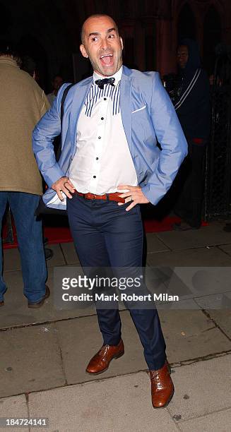 Louie Spence attending the Attitude Magazine Awards on October 15, 2013 in London, England.