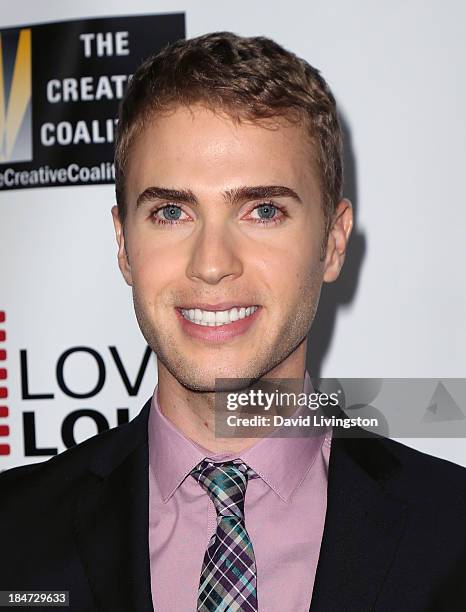 Filmmaker Shane Bitney Crone attends the premiere of "Bridegroom" at the AMPAS Samuel Goldwyn Theater on October 15, 2013 in Beverly Hills,...