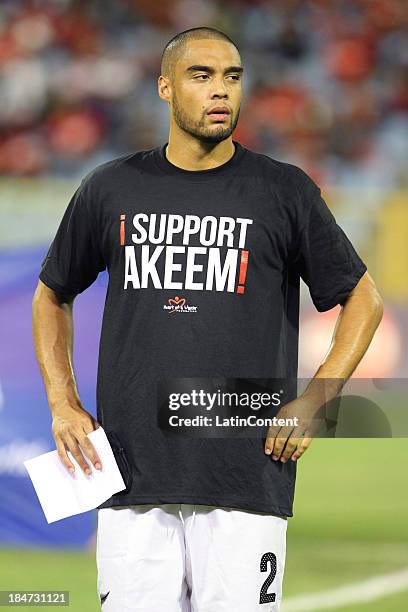 New Zealand captain Winston Reid during a FIFA Friendly match between Trinidad & Tobago and New Zealand at the Hasley Crawford Stadium on October 15,...