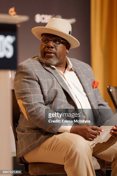 Cedric the Entertainer attends the 81st Golden Globe Awards nominations announcement at The Beverly Hilton on December 11, 2023 in Beverly Hills,...