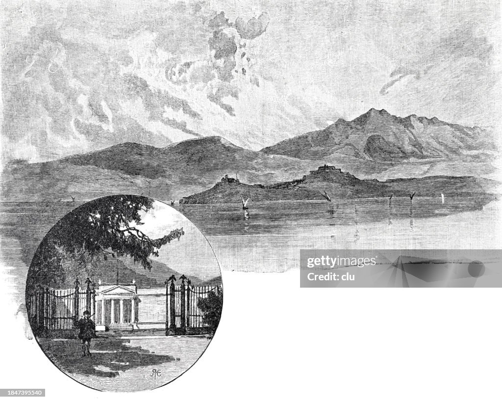 View of Island of Elba