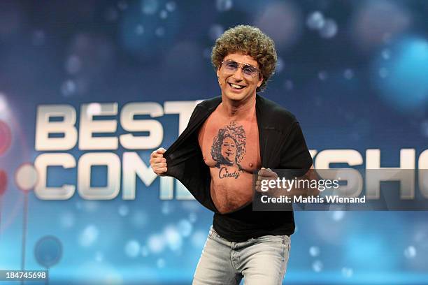 Atze Schroeder attends the 17th Annual of the German Comedy Awards at Coloneum on October 15, 2013 in Cologne, Germany.