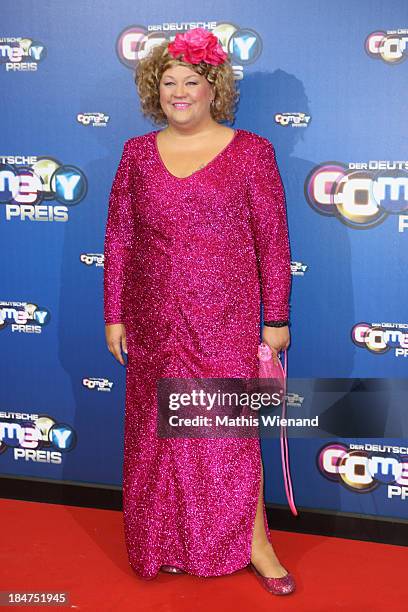 Cindy aus Marzahn attends the 17th Annual of the German Comedy Awards at Coloneum on October 15, 2013 in Cologne, Germany.