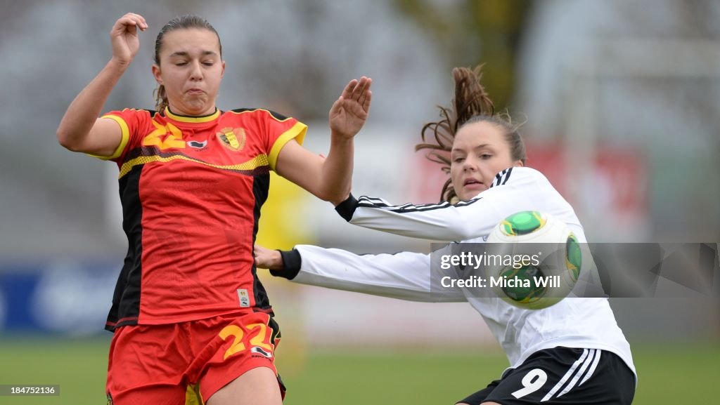 U17 Girls Belgium v U17 Girls Germany - U17 Girls Euro Qualifier