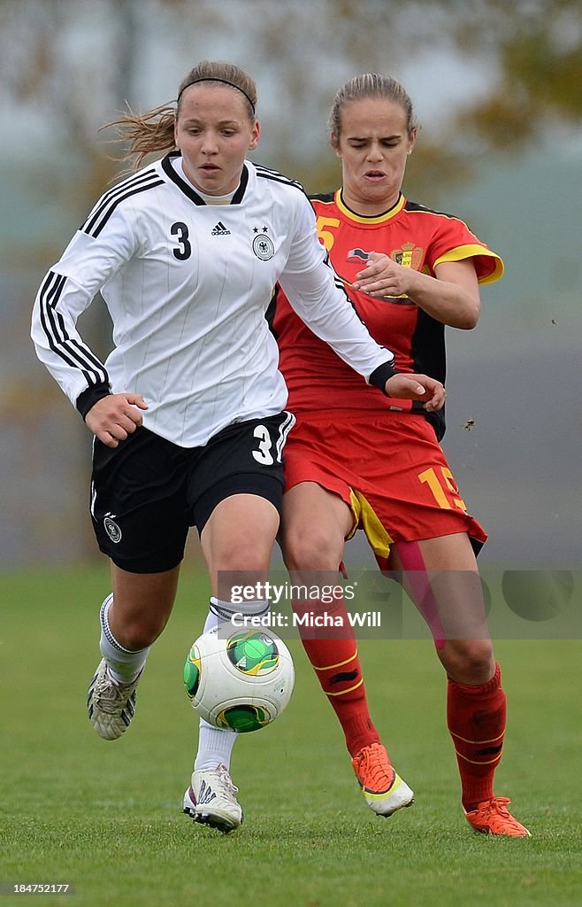 U17 Girls Belgium v U17 Girls Germany - U17 Girls Euro Qualifier