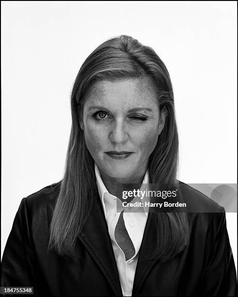 Duchess of York Sarah Ferguson is photographed for InStyle magazine on September 10, 2001 in London, England.