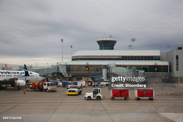Terminal 3 at Toronto Pearson International Airport in Toronto, Ontario, Canada, on Saturday, Dec. 9, 2023. The Greater Toronto Airports Authority...