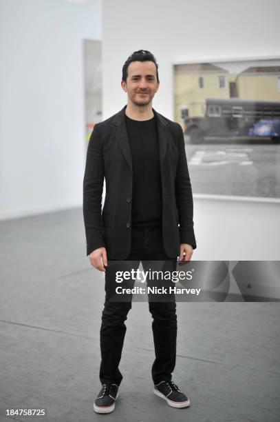 Kinder Aggugini attends the private view for Frieze on October 16, 2013 in London, England.