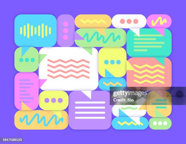 talking speech bubble conversation chatting teamwork gpt - meet and greet stock illustrations