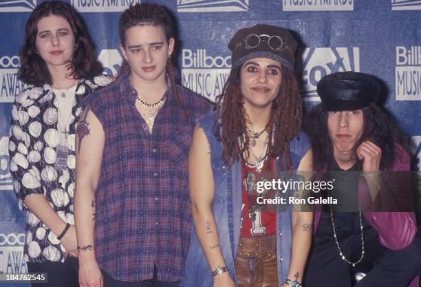 Linda Perry of Four Non Blondes attends Fourth Annual Billboard Music Awards on December 8, 1993 at the Universal Ampitheater in Universal City,...