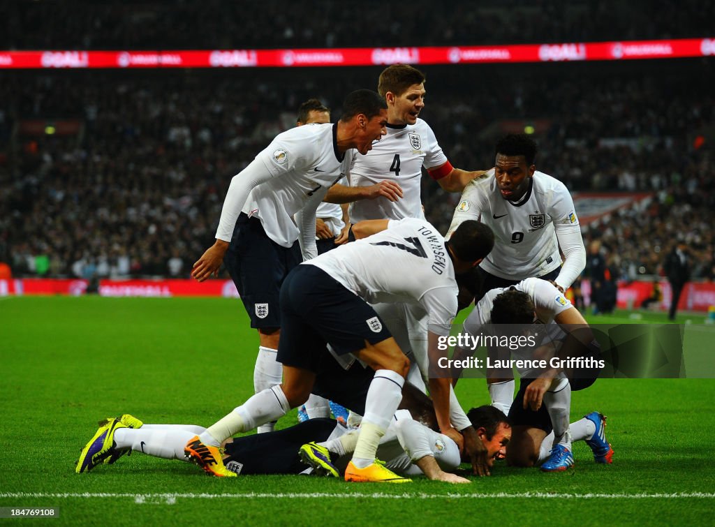 England v Poland - FIFA 2014 World Cup Qualifier