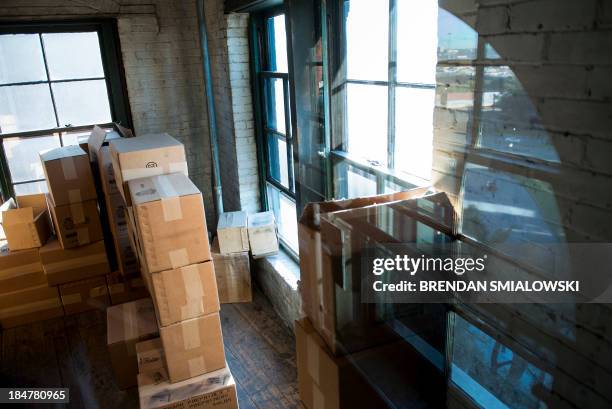 Reflection of where John F. Kennedy died is seen in protective glass surrounding the window where Lee Harvey Oswald allegedly made his fatal shot is...