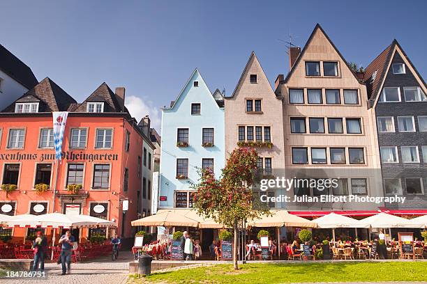 people enjoying the restaurants of cologne. - cologne stock pictures, royalty-free photos & images