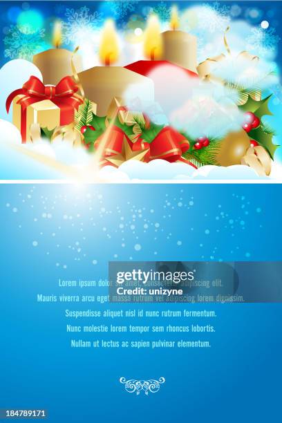 christmas background - cloud transparent stock illustrations