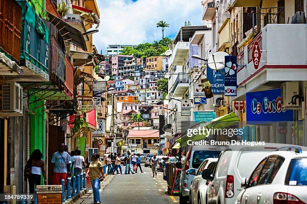 fort de france, martinique - french overseas territory photos et images de collection