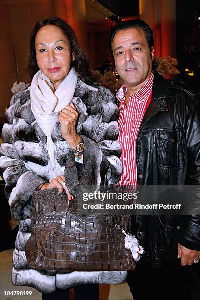 Chico from Gipsy King and wife attend the Jean-Paul Moureau book signing for 'Soigner Autrement' at Hotel Park Hyatt Paris Vendome on October 16,...
