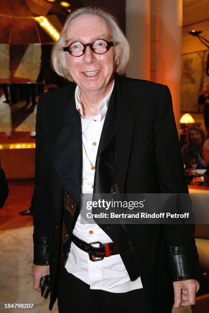 Radiologist and Artist Rodolphe von Gombergh attend the Jean-Paul Moureau book signing for 'Soigner Autrement' at Hotel Park Hyatt Paris Vendome on...