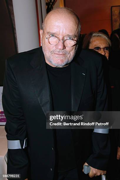 Photographer Peter Lindbergh attend the Jean-Paul Moureau book signing for 'Soigner Autrement' at Hotel Park Hyatt Paris Vendome on October 16, 2013...