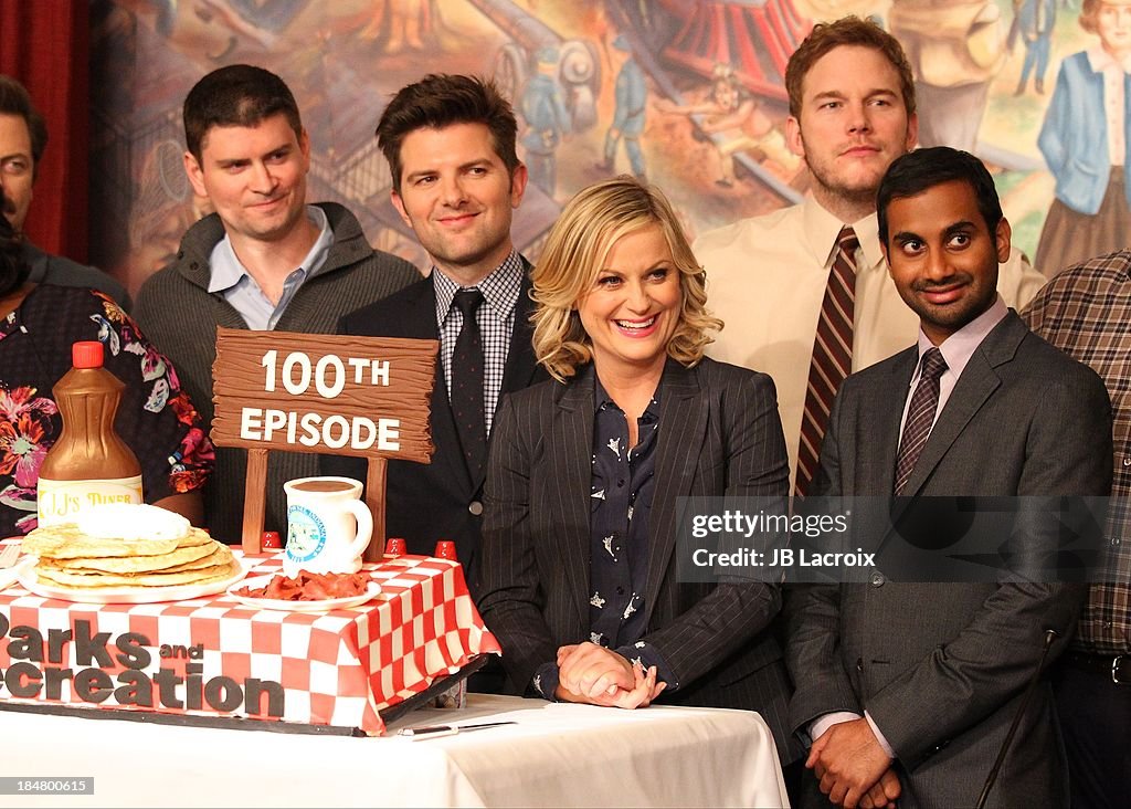 "Parks And Recreation" 100th Episode Celebration