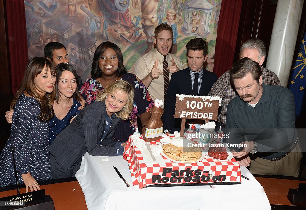 NBC "Parks And Recreation" 100th Episode Celebration