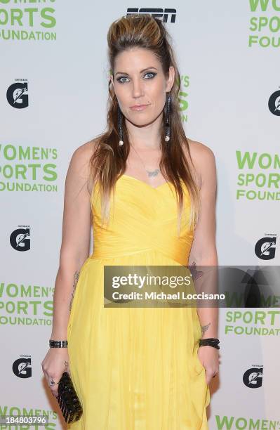 Canadian Motocross National Champion Jolene Van Vugt attends the 34th annual Salute to Women In Sports Awards at Cipriani, Wall Street on October 16,...