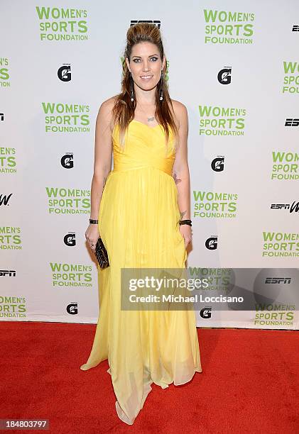 Canadian Motocross National Champion Jolene Van Vugt attends the 34th annual Salute to Women In Sports Awards at Cipriani, Wall Street on October 16,...