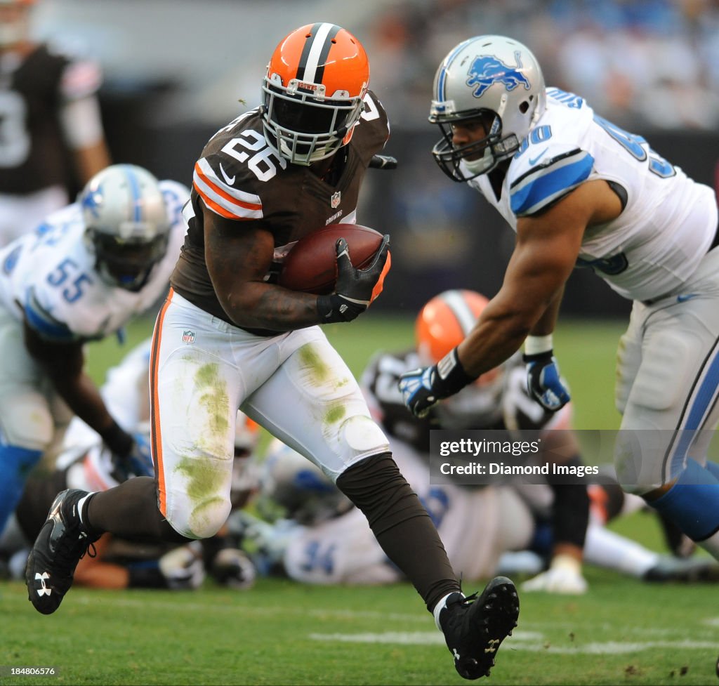 Cleveland Browns v Detroit Lions 10-13-2013