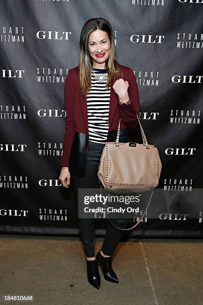 Stacy London attends as Gilt And Stuart Weitzman celebrate the 5050 Boot 20th anniversary on October 16, 2013 in New York City.