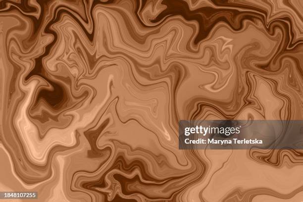 universal background with paint streaks. fluid background. abstract background. background with paints. color trend 2024 is peach fuzz. peach background. - dark fruit ink stock pictures, royalty-free photos & images