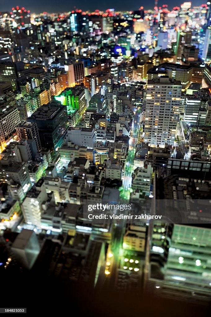 Tokyo in bokeh