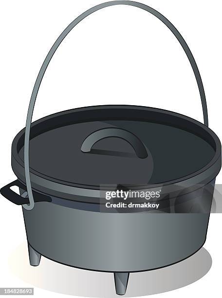 dutch oven - dutch oven stock illustrations