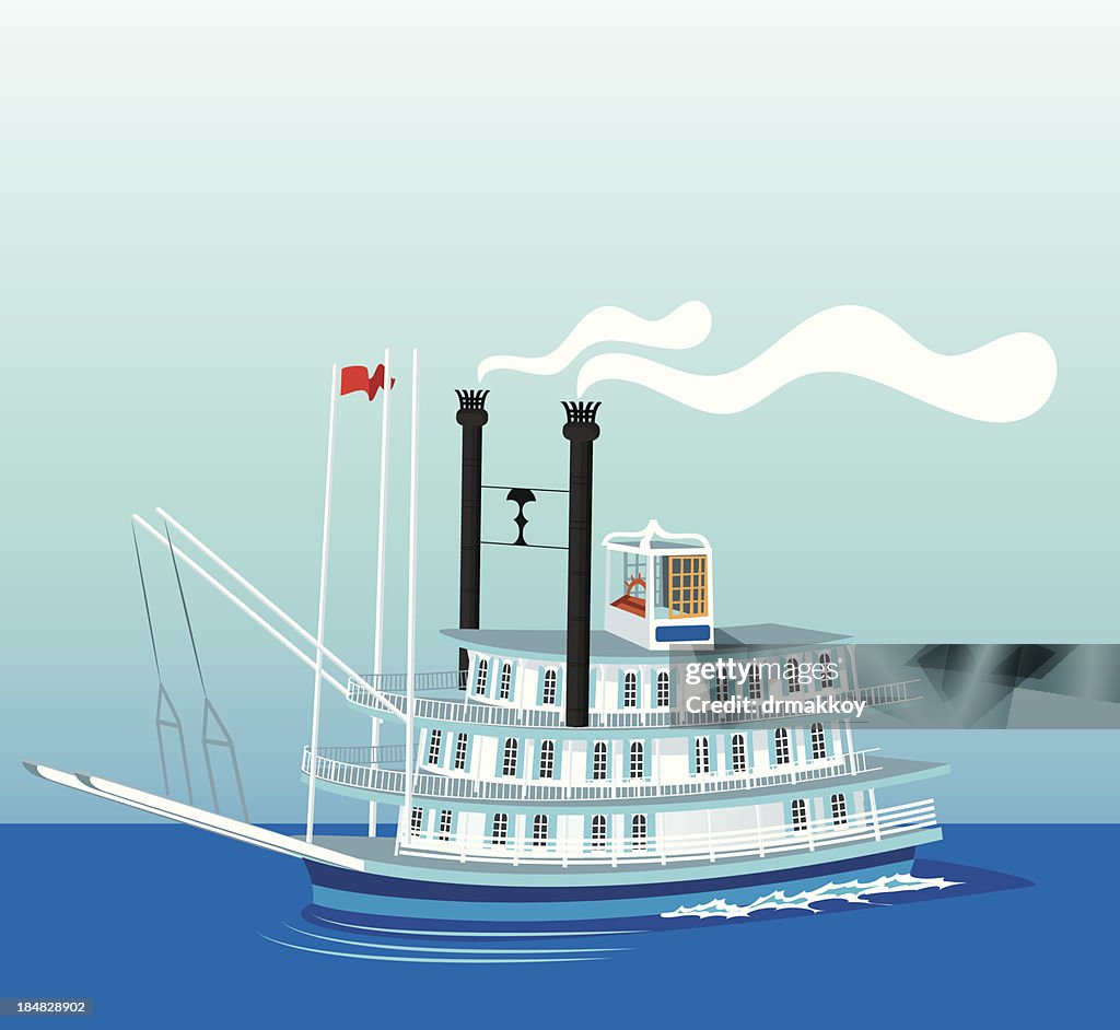 Mississippi e barca
